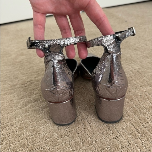 Rachel Comey Mary Jane Tetra Heels Galina Foil 9 - Picture 7 of 11